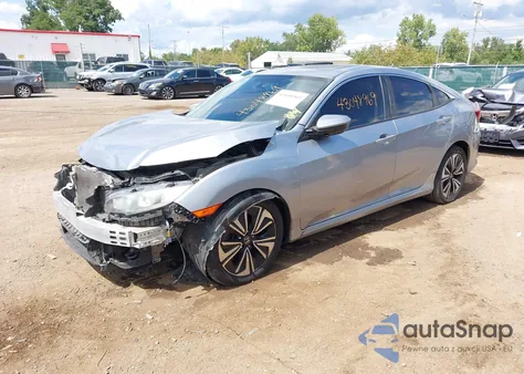 2016 Honda Civic Ex-T from USA, damaged, VIN 19XFC1F36GE213948
